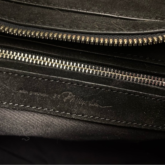 3.1 phillip lim mini soft suede pashli satchel in black - Picture 4 of 12